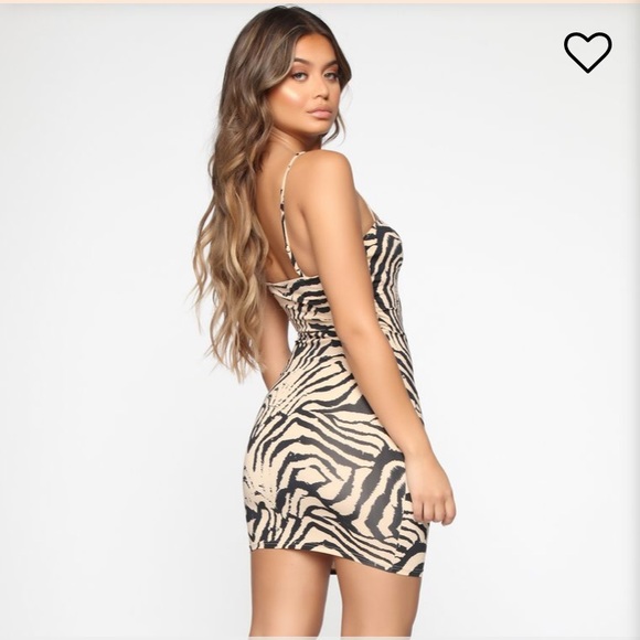 Fashion nova Animal print mini dress - Picture 3 of 4
